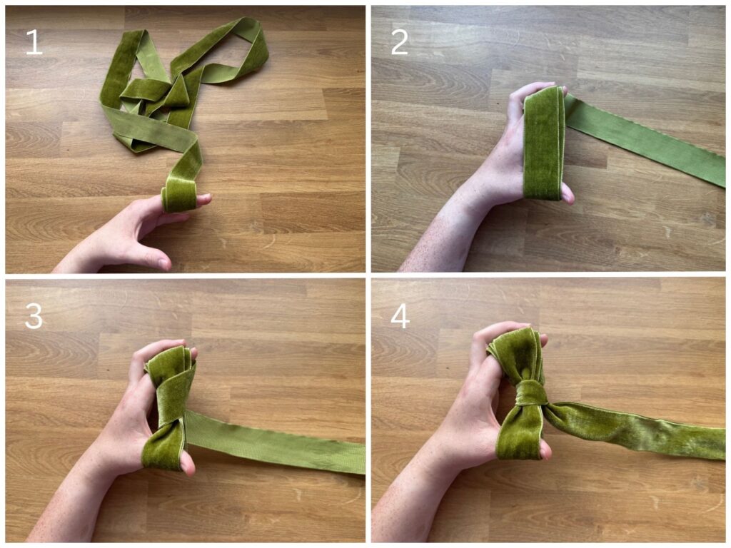 How To Tie a Velvet Bow