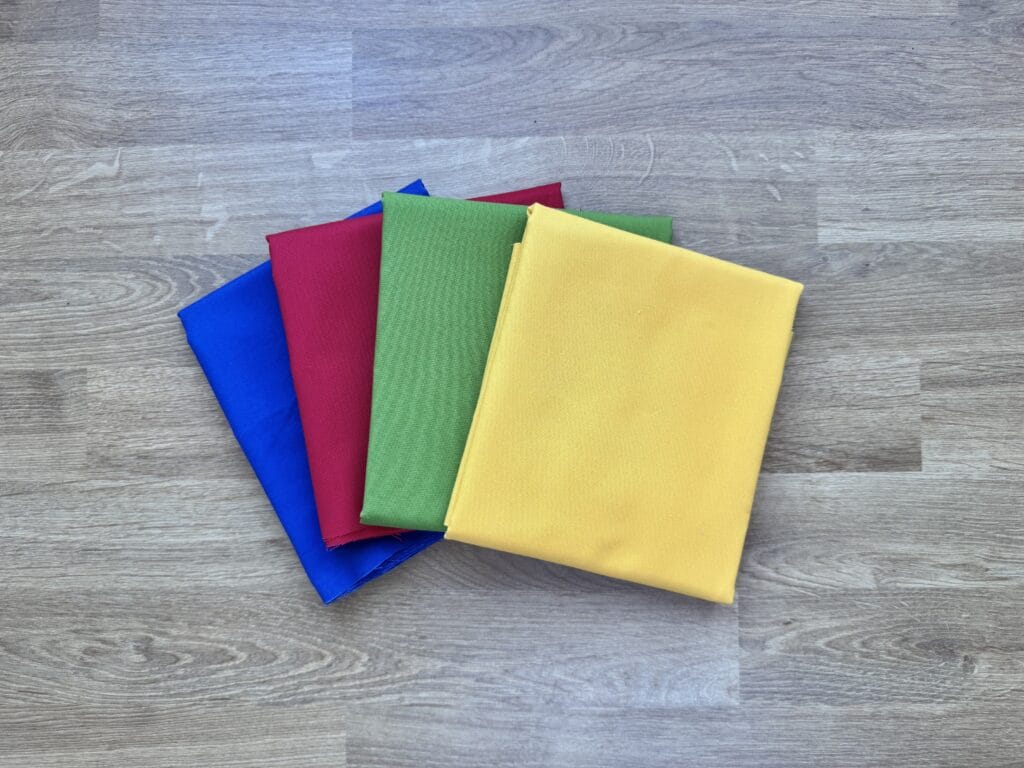 colorful fabric